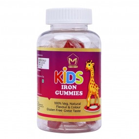 Maquillage Wellness Kids Iron Gummies - 30 Gummies, Jar Pack