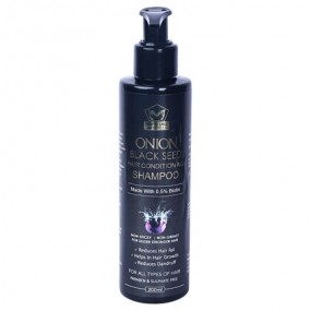 Maquillage Wellness Onion Black Seed Hair Conditioning Shampoo with 0.5% Biotin Free 200 ml
