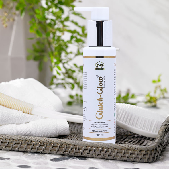 gluich glow face wash