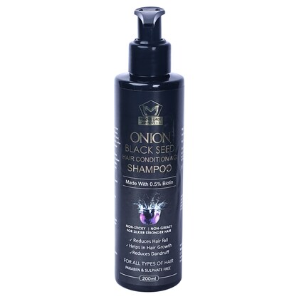 maquillage wellness black seed onion conditning shampoo